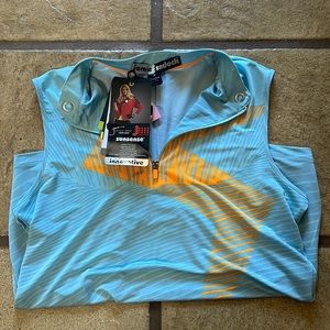 Jamie Sadock sleeveless golf polo